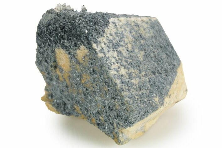 Blueish-Grey Foitite on Orthoclase Feldspar - Namibia #363764